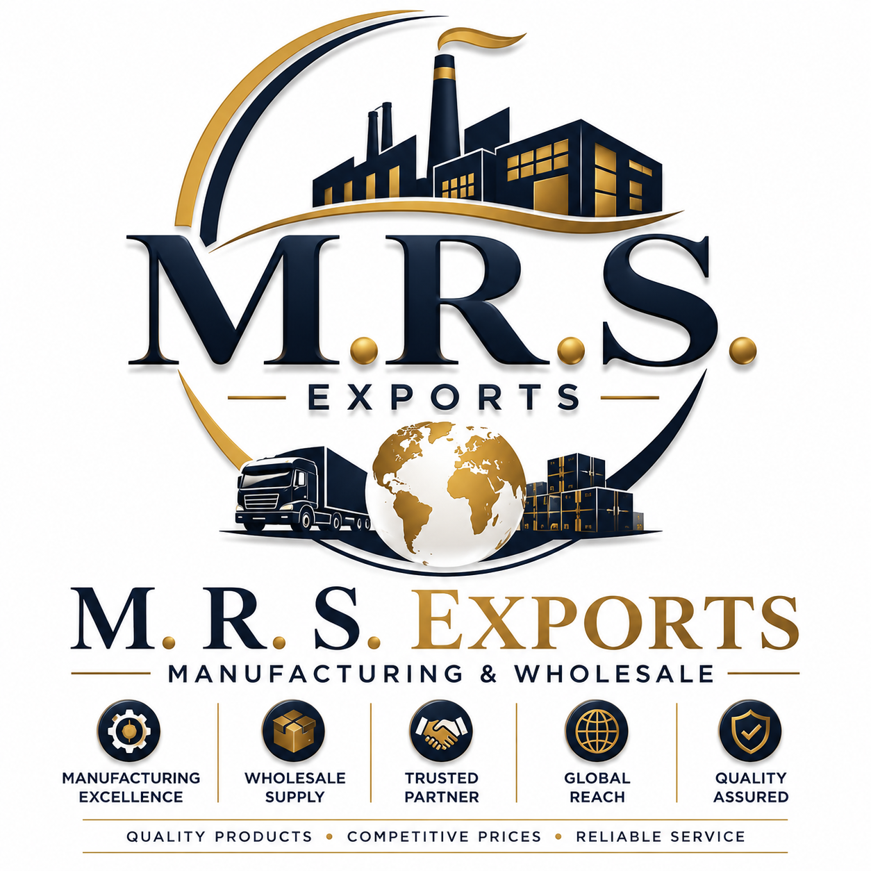 M.R.S. EXPORTS logo
