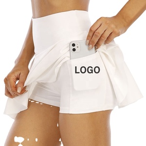 Falda de Tenis Moderna para Mujer, Falda Deportiva Plisada con Pantalones Cortos de Seguridad Incorporados para Tenis, Golf y Entrenamiento Deportivo al Aire Libre - Product Image 1