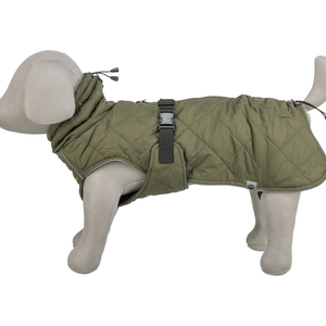 Manteau pour chien Minot vert olive, vêtements de plein air et de randonnée - Product Image 3