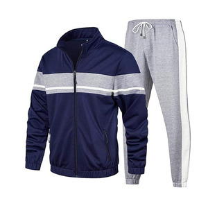 Premium Unisex Full <b>Zip</b> <b>Hooded</b> Sports Tracksuit Set Custom Athletic Jacket Jogger Pants Casual Gym Wear 100% Cotton Quick Dry - Product Image 1