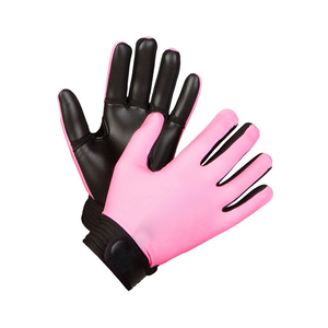 American football gloves for positions featuring high fingers breathable backhand and reinforced wrist strap for better control - Product Image 2
