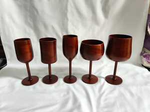 Verre à vin en bois de qualité supérieure pour les fêtes de mariage, design luxueux, diamètre réglable de 300 mm, taille personnalisable, accessoires de bar - Product Image 3