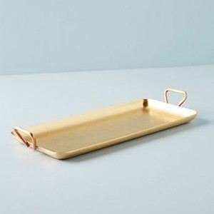 Aluminum Decorative <b>Vanity</b> Tray Luxury Metal Organizer Tray for Bathroom Bedroom Dressing <b>Table</b> Home Hotel Décor Exporter - Product Image 6