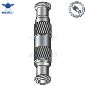 Adaptador de Transferencia de 7.5 cm / 3 pulgadas con Bloqueo Seguro, Adaptador de Transferencia Quirúrgico de Acero Inoxidable para Jeringas e Instrumentos de Liposucción - Product Image 5