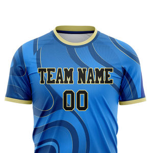 Nouvelle arrivée, maillot de football unisexe, court, à séchage rapide, respirant, rétro, pour l'entraînement, taille et couleur personnalisées, impression personnalisée, vêtements de football - Product Image 4