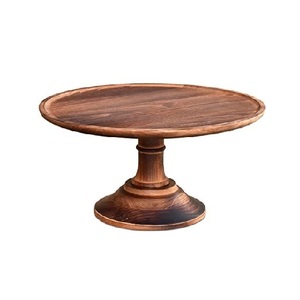 Base de Madera para Pastel para Servir Postres en Bodas, Fiestas y Reuniones Familiares - Product Image 2