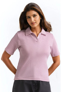 Camiseta de Cuello Redondo para Mujer, Diseño Moderno, Estructura Ligera y Ajuste Cómodo - Product Image 4
