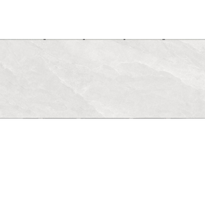 Dalles de porcelaine brillantes grand format pour plan de travail, aspect marbre blanc, panneau mural en pierre - Product Image 4