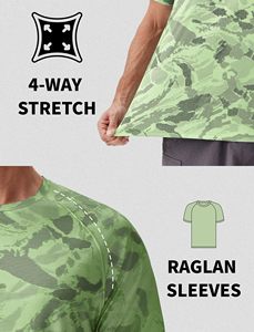 Camisetas de Natación de Manga Corta de Secado Rápido, Lisas, Holgadas, para Hombre, Camisetas Deportivas de Compresión para Entrenamiento - Product Image 6