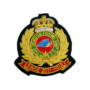 Parche Redondo Bordado Personalizado con Logotipo, Insignia de Tela Cosida, Diseño Circular para Promoción - Product Image 6