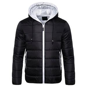 Bubble <b>Jacket</b> for Men's Lightweight Water-resistant <b>Packable</b> Hooded Puffer <b>Jacket</b> Spring Autumn Orange - Product Image 3
