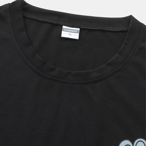 เสื้อยืดโอเวอร์ไซส์ปักลายผ้าฝ้ายแท้ 100% ซักแล้ว ขายดีอันดับต้นๆ ชุดเซ็ตเสื้อยืดและกางเกงขาสั้นสำหรับผู้ชายและผู้หญิง รุ่น 2026 - Product Image 5