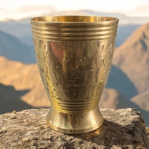 Vaso de cóctel de latón personalizado, hecho a mano, ecológico, para uso en exteriores, único, último lanzamiento a un precio asequible. - Product Image 5