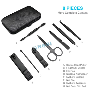 Juego de Manicura y Pedicura Profesional de Alta Calidad, Kit de Aplicación de Uñas de Acero Inoxidable, Caja con Logotipo Personalizado, Precio Bajo - Product Image 5