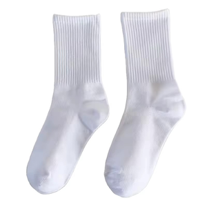 Chaussettes décontractées d'hiver pour femmes, épaisseur standard, 100 % coton polaire, séchage rapide, antibactériennes, avec design de bordure intégrée - Product Image 3