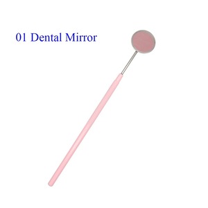 Kit de Nettoyage Dentaire Manuel pour Femmes, 6 Pièces/Boîte, Stérilisable, en Acier Inoxydable : Miroir Dentaire, Sonde, Pince à Épiler, Détartreur - Product Image 4