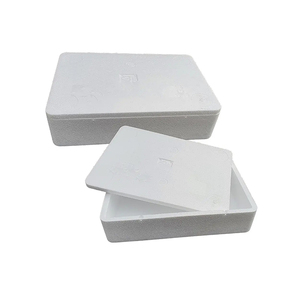 Extremely Lightweight 100% Recyclable <b>Materials</b> Made 3 Liters Volume EPS Styrofoam Thermal <b>Box</b> with Lid for Food <b>Storage</b> - Product Image 1