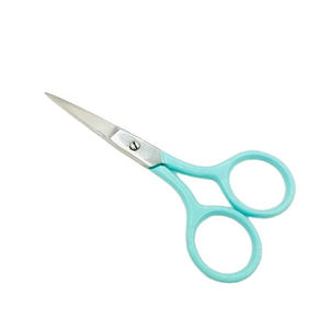 Tijeras de Uñas Profesionales de Acero Inoxidable con Empuñadura de Goma, Logotipo Personalizado, Alta Calidad, Suministros de Manicura al por Mayor - Product Image 3