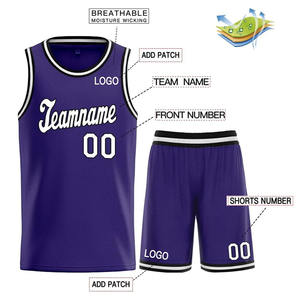 Uniforme de baloncesto de alto rendimiento, camiseta y pantalones cortos de malla transpirable diseñados para partidos intensos y sesiones de entrenamiento. - Product Image 3