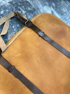 Sac de transport pour bûches en bois véritable en cuir, robuste, vintage, fait main, pour cheminée LWC-0039 - Product Image 4