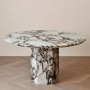 Luxury Furniture Marble Italian Calacatta Viola Marble Coffee <b>Table</b> Decorative <b>Sofa</b> <b>Table</b> For Home and Hotels - Product Image 3