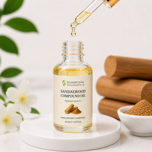 Aceite Compuesto de Sándalo de Alto Aroma para Aplicaciones Industriales de Fragancia, Fabricación de Cosméticos y Productos de Incienso Premium - Product Image 1