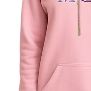 Sudadera con Capucha Rosa Brillante con Logo MOM para Mujer, Sudadera Informal de Manga Larga, Ropa de Calle para el Día a Día, Ropa Cómoda y a la Moda - Product Image 4