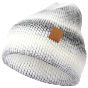 Wholesale Warm Knitted Plain <b>Men</b> Woman Fleece Lined Beanie <b>Caps</b> Hunting Custom Logo <b>Winter</b> Jacquard Hats Beanie - Product Image 5
