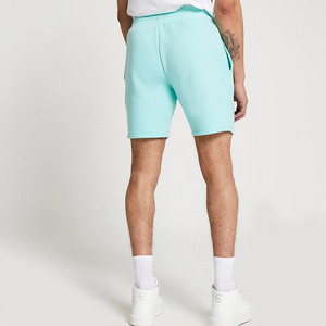 Shorts en molleton pour hommes à prix d'usine, shorts en coton, streetwear, shorts de survêtement en molleton bouclette avec impression personnalisée - Product Image 3