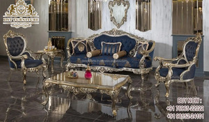 Conjunto de sofá tallado a mano para sala de estar, mueble blanco de lujo, elegante, tallado en madera, diseño turco - Product Image 6