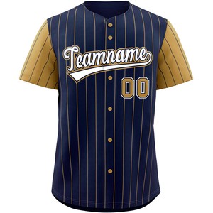 Maillot de baseball pour homme, fabrication directe, séchage rapide, style d'équipe signature, graphiques personnalisés, mouvements fluides, sublimation intégrale - Product Image 2