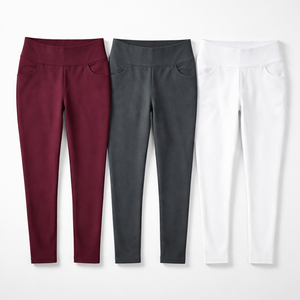 Jeggings Personalizados de Tallas Grandes para Mujer - Suministro al por Mayor de un Fabricante de Ropa OEM - Product Image 5
