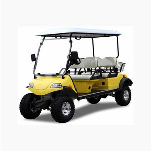 Carrito de Golf Utilitario para 4 Pasajeros |   Vehículo a Gasolina con Certificación EEC de 48V con Neumáticos Todoterreno para Uso en Resorts y Propiedades - Product Image 4