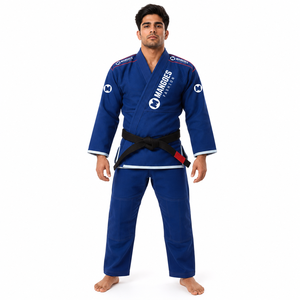 Uniforme de Jiu Jitsu Brasileño de Alto Rendimiento, Tejido Dorado IBJJF, Ligero, Preencogido, Chaqueta de Algodón, Pantalones Resistentes, Ropa de Gimnasio - Product Image 3