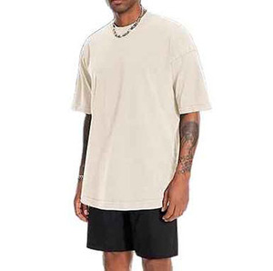Camiseta de verano extragrande para hombre, corte holgado, cuello redondo de algodón, tela transpirable, material suave, ropa informal de calle, uso diario, en oferta - Product Image 5