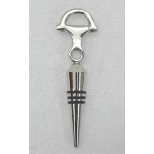 Tapones de Vino con Diseño de Bocado de Caballo, Accesorios de Bar, Tapones Metálicos Personalizados para Botellas, Acabado Espejo, Solo Lavar a Mano - Product Image 4