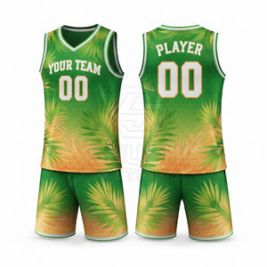 Uniforme de basket-ball respirant, personnalisé, imprimé par sublimation, sans manches, professionnel, meilleur prix, bonne qualité, 100% polyester - Product Image 2