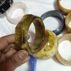 Blue Resin <b>Bangle</b> Bracelet Unisex Classic Style Acrylic Lucite Jewelry Fashion <b>Bangles</b> - Product Image 3
