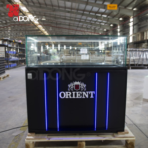 Luxury Glass Watch <b>Display</b> <b>Rack</b> LED Lighting Freestanding Recyclable Easy Assembly OEM Vietnam ADONG A56 - Product Image 5