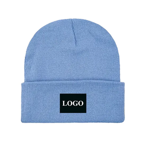 Gorros de invierno de punto personalizados al por mayor, estilo nuevo, para adultos, gorros de punto acrílicos. - Product Image 1