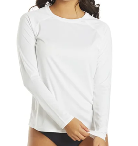 Camiseta Deportiva de Compresión Unisex con Protección Solar UPF50+, Tela de 220g, Manga Larga, Tecnología de Control de Humedad, Servicio de Logotipo Personalizado y Empaque - Product Image 4