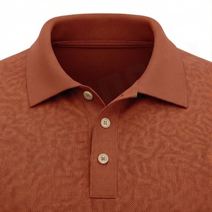 Vente en gros de polos pour hommes sur mesure avec logo imprimé, nouveau design, couleur unie, tissu tricoté, fabriqué au Pakistan - Product Image 4