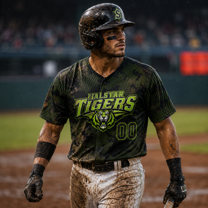 Camisetas de Béisbol Personalizadas de Alta Calidad al por Mayor, Camisetas de Moda en Tendencia, Uniformes con Logotipo de Patrocinadores, Tallas Grandes, Secado Rápido 100% - Product Image 3