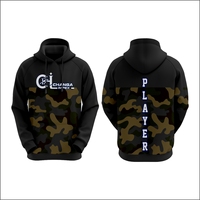 Sweat à capuche imprimé Horizon Classic - Titan Comfort Wear Elevate Street Essential 100% polyester unisexe