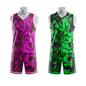 Customized Plus Size Sleeveless Basketball Uniform Set Outdoor Sports Wear Adult Basketball Uniform Polyester Material Team - Product Image 4