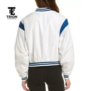 Oem New Arrival Fashion Casual Loose Letter Print Baseball <b>Varsity</b> <b>Jacket</b> <b>Women</b> Short Coat Letterman <b>Varsity</b> <b>Jackets</b> <b>for</b> <b>Women</b> - Product Image 3