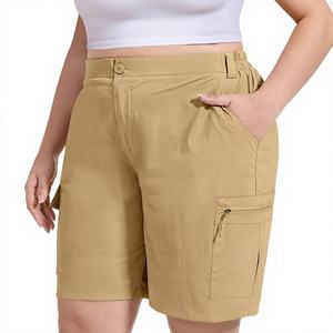 Shorts de Playa Unisex, Modernos, para Verano, Estilo Yogini, Color Caramelo, Secado Rápido, Poliéster, con Cierre, para Deportes y Senderismo - Product Image 4