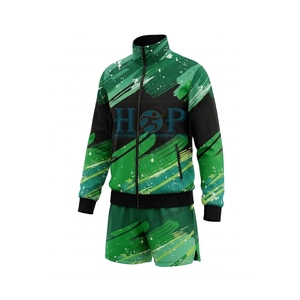 Conjunto de Chaqueta y Pantalones Cortos para Animadoras, Chaqueta y Pantalones Cortos de Entrenamiento Personalizados, Diseño de Logotipo Gratis - Product Image 2