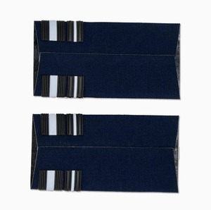 Epaulettes de Cuero PU Ecológico, Bordados a Mano y Cortados con Láser, Ligeros, para Uniformes, Precio de Fábrica - Product Image 4