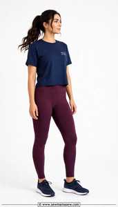 Giver Latino Damen Crop T-Shirt, normale Passform, Rundhalsausschnitt, kurze Ärmel, sportliches Oberteil mit Buchstaben-Print - Product Image 6